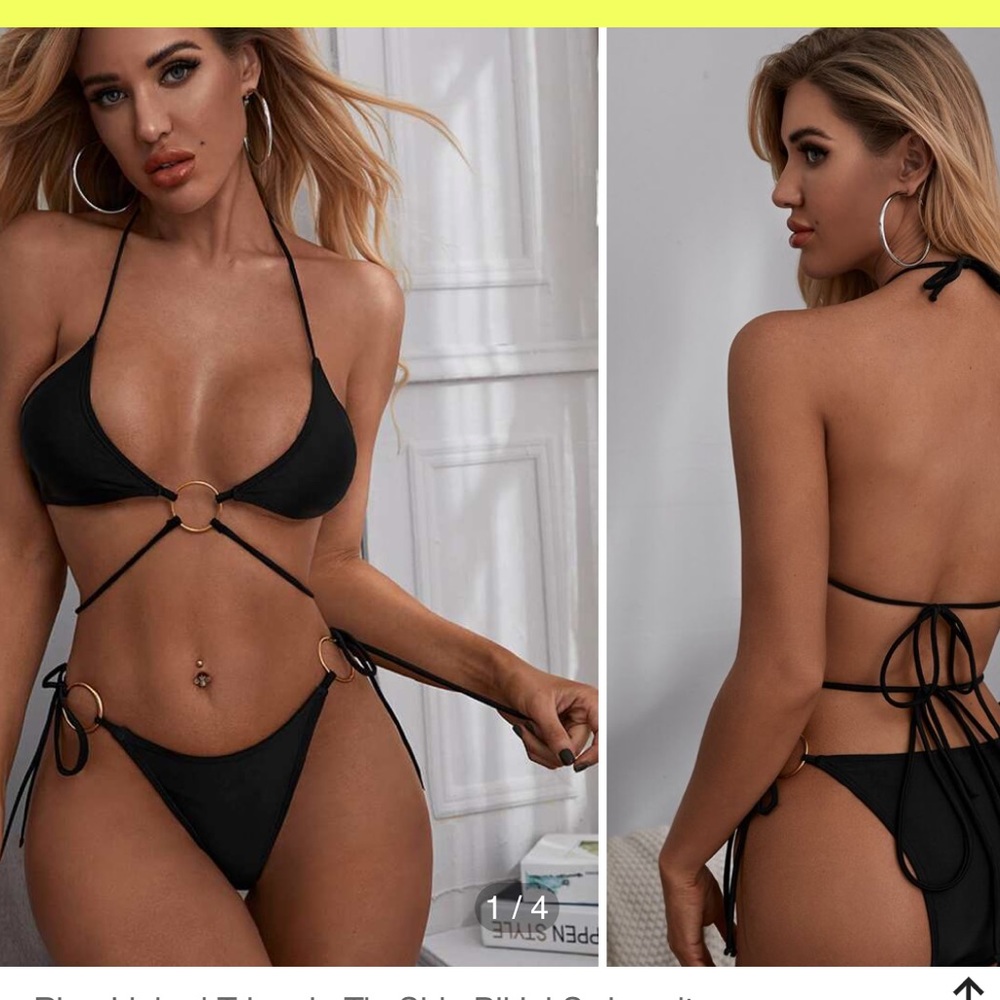 Black bikini